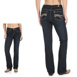Wrangler Aura Denim Jeans Boot Cut western wear